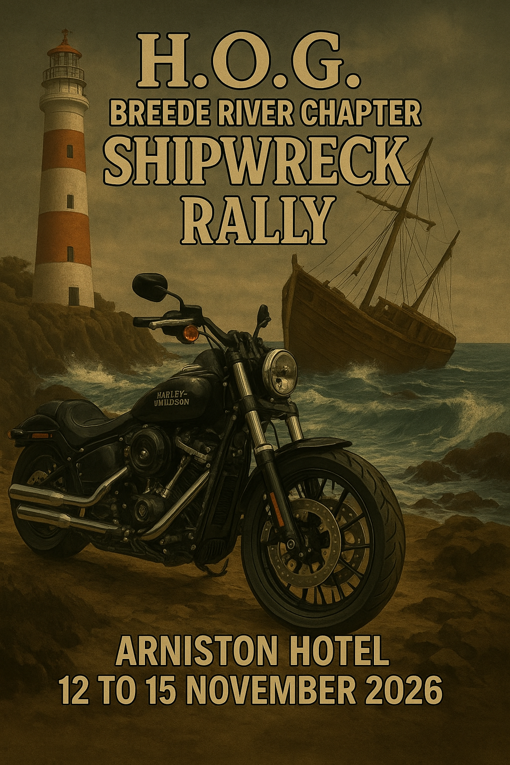 Shipwreck Rally Poster